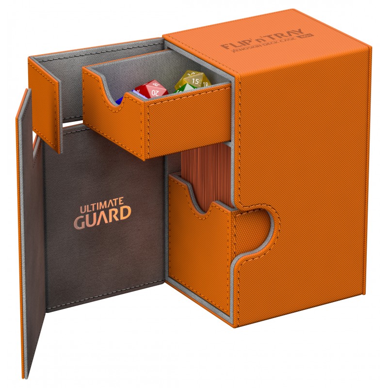 Ultimate Guard Flip'n'Tray™ 80Card Deck Box, Orange